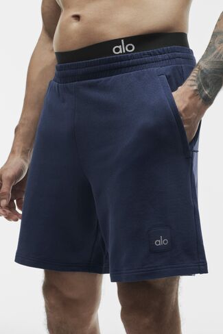 Alo Yoga 7" Double Take Short - Navy in Saudi Arabia