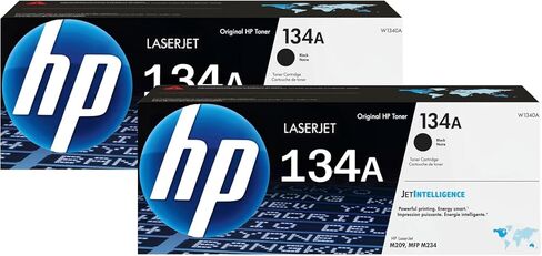 خرطوشة حبر سوداء أصلية HP 134A | تعمل مع سلسلة HP LaserJet M209، HP LaserJet MFP M234 | W1340A in Kuwait