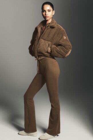 Alo Yoga Sway Bootcut Sweatpant - Java Brown in Kuwait