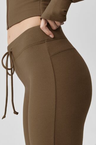 Alo Yoga Sway Bootcut Sweatpant - Java Brown in Kuwait
