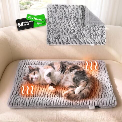 Mora Pets Self Warming Cat Bed Self Heating Cat Pad Pet Mat Indoor Outdoor in Saudi Arabia