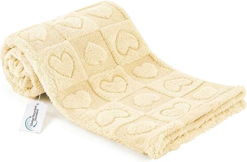 gogobunny Pet Blanket for Dogs Cats, 300GSM Ultra Soft Coral Fleece Blanket, Washable Small Dog Cat Blanket, Calming Crate Mat, Furniture Protector for Couch Bed Car Seat, Pink, 25x35IN in Saudi Arabia