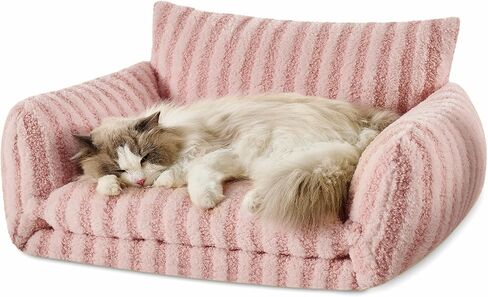 Hollypet Cat Bed Small Dog Orthopedic Couch Beds for Pets up to 20 lbs in Kuwait