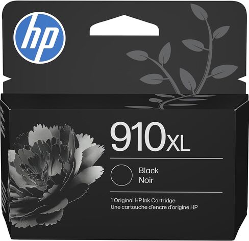 Original HP 910 Cyan, Magenta, Yellow / 910XL Black Ink Cartridges (4-pack) | Works with HP OfficeJet 8010, 8020 Series; HP OfficeJet Pro 8020, 8030 Series | Eligible for Instant Ink | 3JB41AN in Kuwait