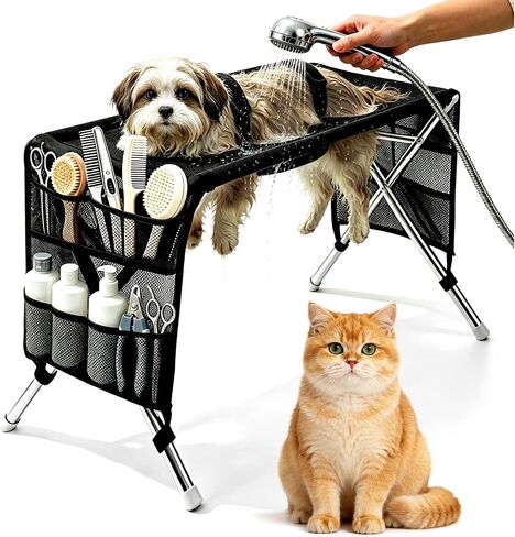 Pet Grooming Hammock for Small Dogs Cats,Joint Protection Restraint Tool in Kuwait