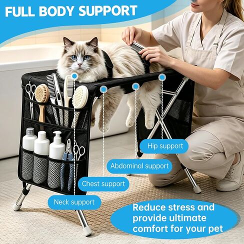 Pet Grooming Hammock for Small Dogs Cats,Joint Protection Restraint Tool in Kuwait