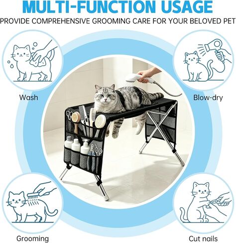 Pet Grooming Hammock for Small Dogs Cats,Joint Protection Restraint Tool in Kuwait