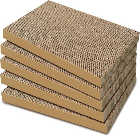 Cat Scratcher, 5 Packs in 1 Cardboard Box Cat Scratching Pad, Large in Kuwait
