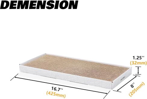 Cardboard Scratcher Pad Scratching Post:Smartbean 3PCS Cat Cardboard,Cat Scratch Pad,Cat Post,Double-Sided Design for Double Life… in Saudi Arabia