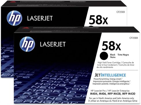 HP 58X | CF258X | خرطوشة حبر | أسود | إنتاجية عالية in Kuwait