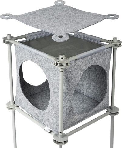 Kitty City Outdoor Catio Furniture & Play Kits for Cats - Outdoor Mega Kit, Exterior Cat Enclosure & Playpen, Catio for Enclosed Outside or Indoor Exploring, Kitten Exercise Pen or Kennel, Kitty Tent in Saudi Arabia