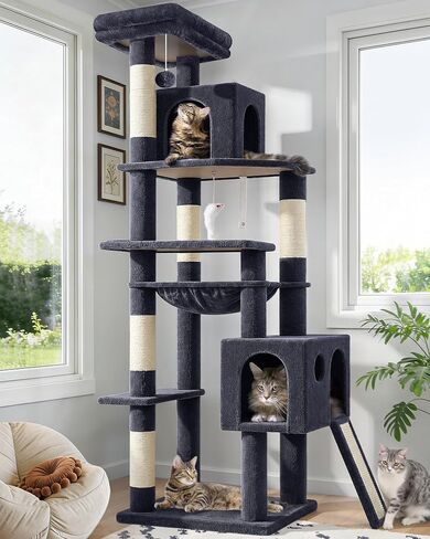 Globlazer F70 Pro Heavy Duty Cat Tree Tower for Indoor Cats Large Adult in Saudi Arabia