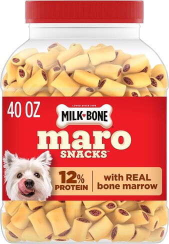 Milk-Bone MaroSnacks Small Dog Treats with Real Bone Marrow, 40 Oz. in Kuwait