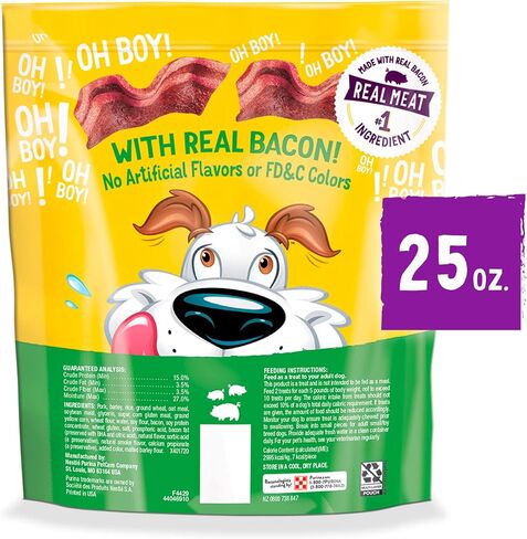 Purina Beggin' Fun Size Dog Treats, Original with Bacon, 25 oz Pouch in Kuwait