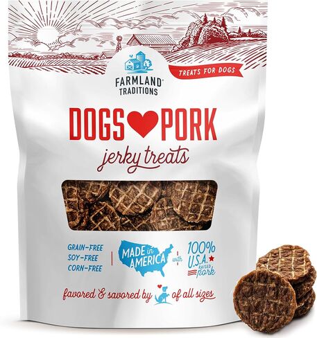 Farmland Traditions Filler Free Dogs Love Chicken Premium Jerky Treats for Dogs, 3 lb. Bag in Saudi Arabia