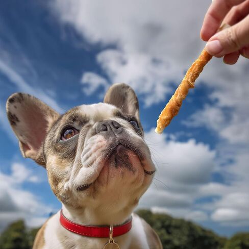 Pet 'n Shape Chik 'n Hide Twists, Chicken Wrapped Rawhide Dog Treats, 16 oz in Kuwait
