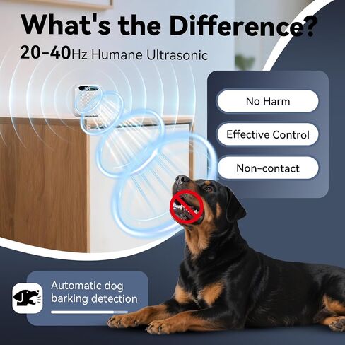 MALOK Anti Barking Device for Dogs,Auto Dog Bark Deterrent Device in Kuwait