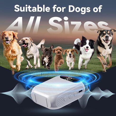 MALOK Anti Barking Device for Dogs,Auto Dog Bark Deterrent Device in Kuwait