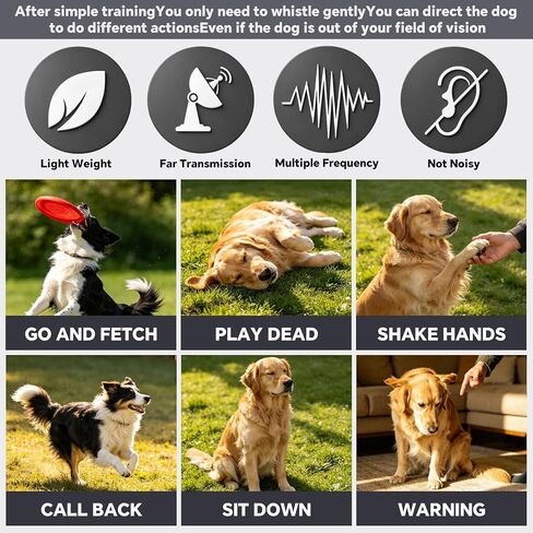 3 Pack Silent Dog Whistles, Adjustable Dog Training Whistle, Silver in Kuwait