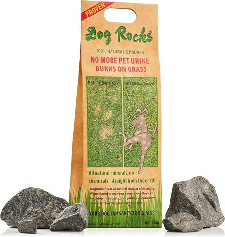 Dog Rocks for Urine Burning Grass - 200g Natural Pet Rock to Help Maintain Green Lawn - Grass Savers for Dog Urine - 2 Month Supply for Use in Water Bowls or Yard in Kuwait