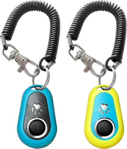 Pet Training Clicker with Strap for Dogs/Cats/Horses/Birds or Other Animals - Clickers for Training (5 Colors) in Kuwait