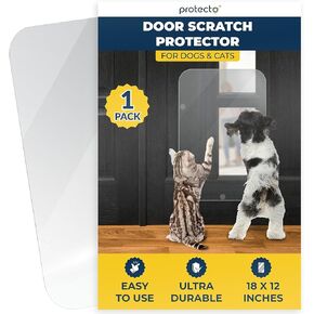 PROTECTO Door Protector from Dog Scratching, 35.5x24 - Door Scratch Guard in Kuwait