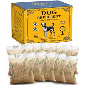 Dog Repellent for Yard & Lawn, Dog Deterrent for Garden and Entry Areas, Extended Use, Indoor & Outdoor Use, Covers 120 Sq Ft, 12 Packs in Kuwait