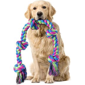 Aitmexcn Dog Rope Toy, Interactive Tug of War Toy for Medium and Large Dogs in Kuwait