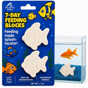 Fish Food Vacation Feeder for Aquarium, 7 Day Slow Release Block in Kuwait