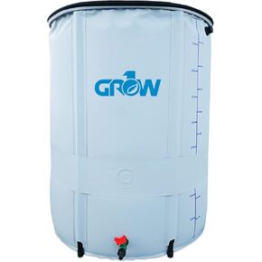 GROW1 Collapsible Reservoir Water Tank 60 Gallon Water Storage Barrel Container Portable for Garden Plants Gardening Greenhouse in Kuwait