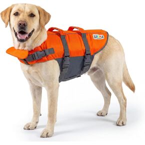 Outward Hound Granby Splash Dog Life Jacket, Life Vest, Orange, Small in Kuwait