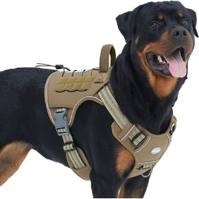 AUROTH Dog Harness for Large Dogs, No Pull Tactical Dog Vest Heavy Duty in Saudi Arabia