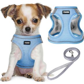 No Pull Dog Puppy Harness and Leash Set Reflective Mesh Vest X-Small in Kuwait
