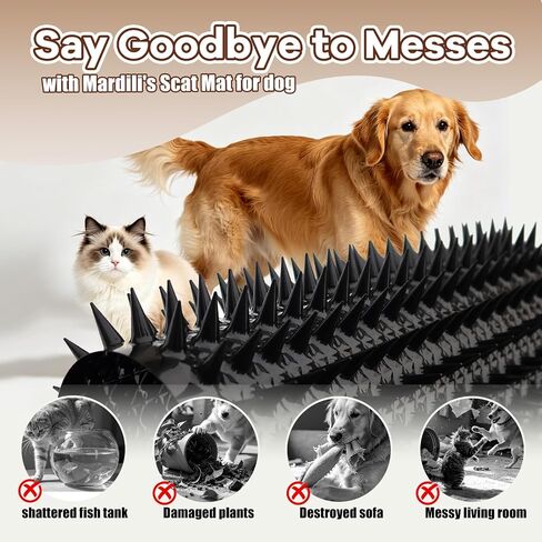 Mardili Scat Mat for Dogs, Keep Dogs Off Couch,Pet Repellent Mats(10 PCS) in Saudi Arabia