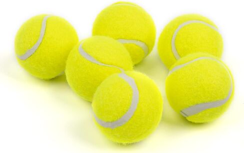 Pet Prime Dog Automatic Ball Launcher for Large Dogs Ball Thrower Machine Outdoor Indoor Use Interactive Dog Toy Adjustable Distance 10-40ft - Included 6 PCS 2.5" Tennis Balls and a Whistle in Kuwait
