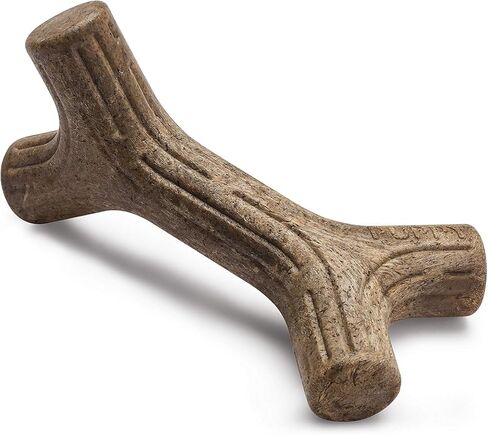 Benebone Puppy 2-Pack Dental Chew/Wishbone Dog Teething Toys, Bacon, Small in Kuwait