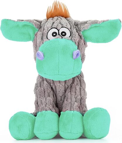 loncoldy Dog Toys, Interactive Dog Squeaky Toys, Tough Crinkle Stuffed Animal Chew Toy for Medium, Small, Puppy Breeds, Plush Toy to Keep Them Busy, Pet Toys for Dogs in Saudi Arabia