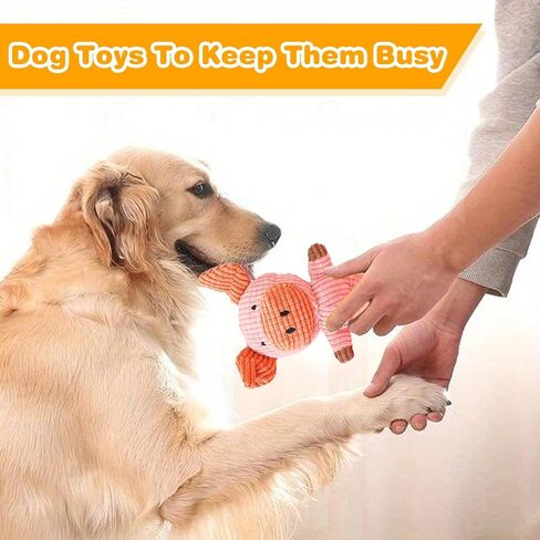 MRSOHRET Dog Squeak Toys Puppy Toys, Tough Dog Toys for Aggressive Chewers in Saudi Arabia