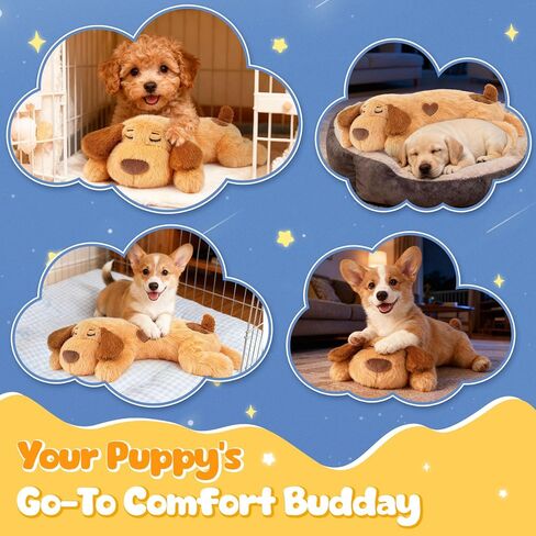 Heartbeat Puppy for Dogs, Calming Set with Lick Mat, Puppy Essentials in Saudi Arabia