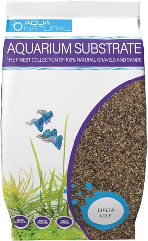 Aqua Natural Aquarium Substrate, Delta Sand, 10lb in Kuwait