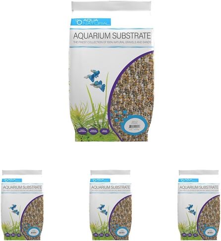 Aqua Natural Aquarium Substrate, Gold Pearl Gravel, 10lb in Saudi Arabia