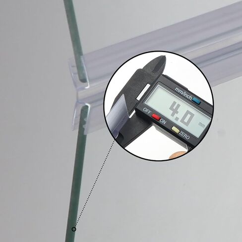 19.33x9.65in Clear Tempered Glass Canopy in Saudi Arabia