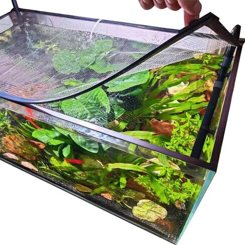 Magnetic Aquarium Anti-Jumping net Cover mesh to Protect Fish Jumping Out of Fish Tank in Saudi Arabia
