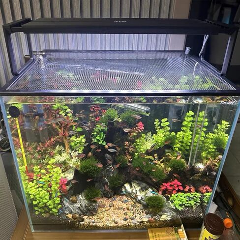 Magnetic Aquarium Anti-Jumping net Cover mesh to Protect Fish Jumping Out of Fish Tank in Saudi Arabia