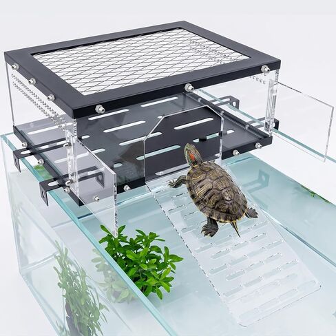 ALOTIKI Large Turtle Basking Platform for 10-21in Wide 20/29/55 Gal in Kuwait