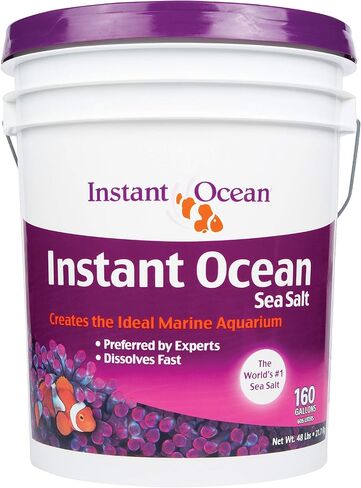 Instant Ocean Sea Salt for Marine Aquariums, 50 Gallons in Kuwait