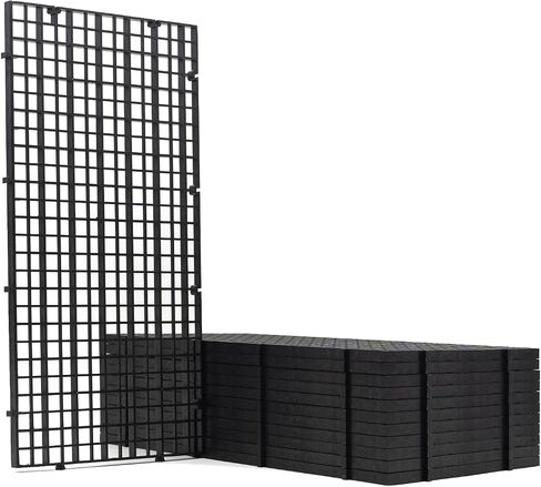 LINLAN 4 Pieces 11.8x11.8in (30X30cm) Aquarium Grid Plastic, Fish Tank Divider, Egg Crate for DIY Filtration and Bottom Protection in Aquascaping in Saudi Arabia