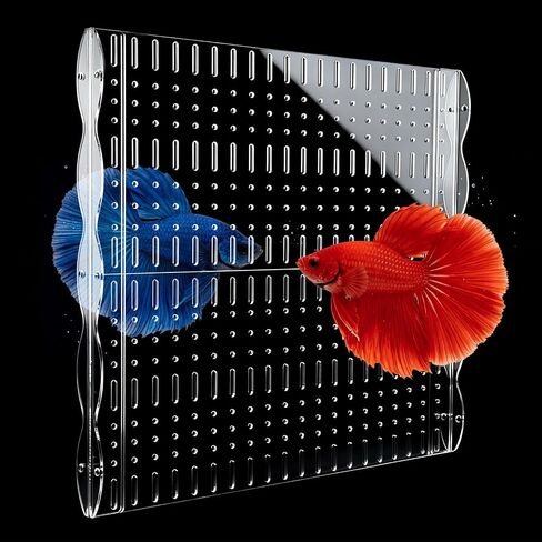 Acrylic Fish Tank Divider Clear Aquarium Divider for 15/20 Gallon Long Tank in Kuwait