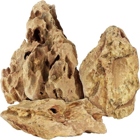 VOKOY 2.5lb Natural Dragon Stones, Aquarium Rocks Decoration Aquascaping Stone Landscaping Model for Fish Tank Decor Terrariums Paludariums Reptile Enclosures Gardens, 2-4 inches in Saudi Arabia