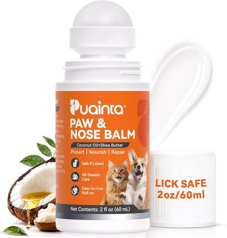 PUAINTA Dog Paw Nose Balm Roll On Lick Safe Moisturizer Paw Protector in Kuwait